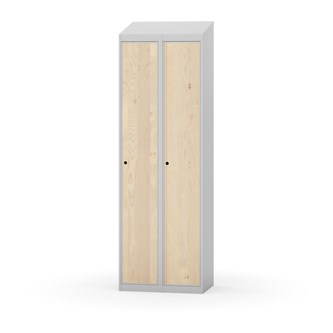 Novis garderobeskab skrå topplade 1:2 B60 cm