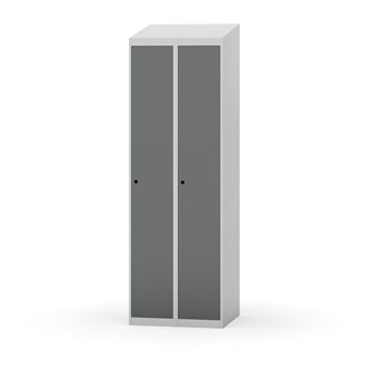 Novis garderobeskab skrå topplade 1:2 B60 cm