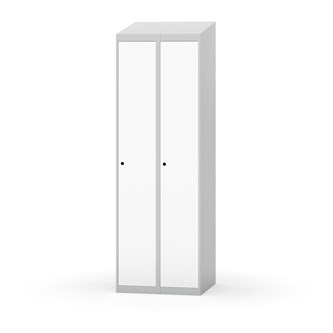 Novis garderobeskab skrå topplade 1:2 B60 cm