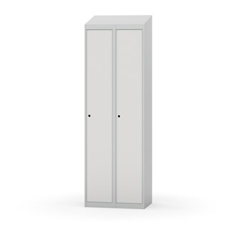 Novis garderobeskab skrå topplade 1:2 B60 cm