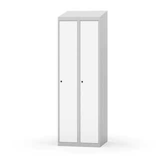 Novis garderobeskab skrå topplade 1:2 B60 cm