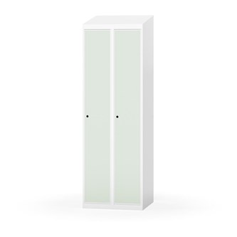 Novis garderobeskab skrå topplade 1:2 B60 cm