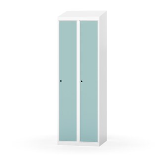 Novis garderobeskab skrå topplade 1:2 B60 cm