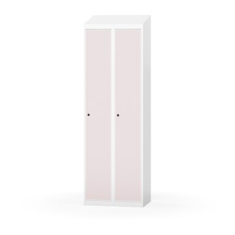 Novis garderobeskab skrå topplade 1:2 B60 cm
