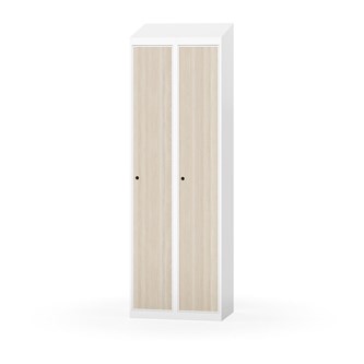 Novis garderobeskab skrå topplade 1:2 B60 cm