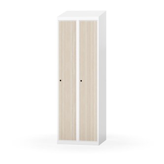 Novis garderobeskab skrå topplade 1:2 B60 cm