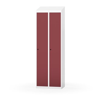 Novis garderobeskab skrå topplade 1:2 B60 cm