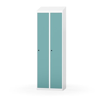 Novis garderobeskab skrå topplade 1:2 B60 cm