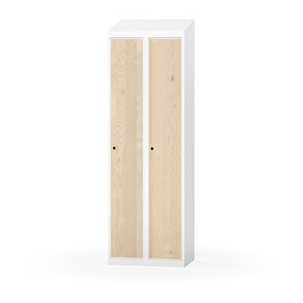Novis garderobeskab skrå topplade 1:2 B60 cm