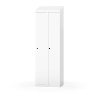 Novis garderobeskab skrå topplade 1:2 B60 cm