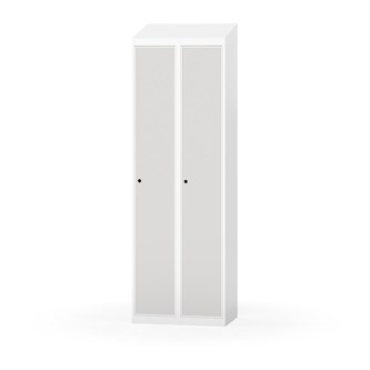 Novis garderobeskab skrå topplade 1:2 B60 cm