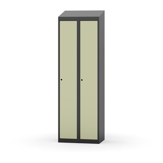 Novis garderobeskab skrå topplade 1:2 B60 cm