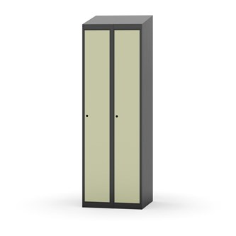 Novis garderobeskab skrå topplade 1:2 B60 cm