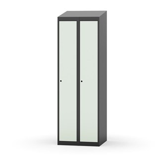 Novis garderobeskab skrå topplade 1:2 B60 cm