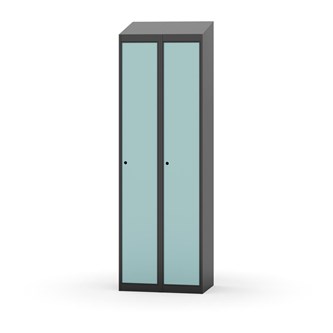 Novis garderobeskab skrå topplade 1:2 B60 cm