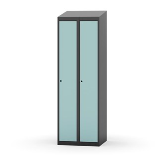 Novis garderobeskab skrå topplade 1:2 B60 cm