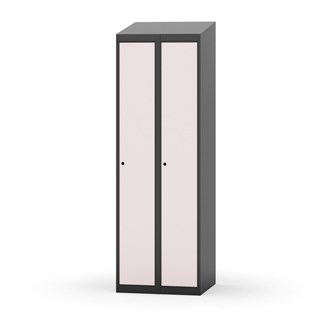 Novis garderobeskab skrå topplade 1:2 B60 cm