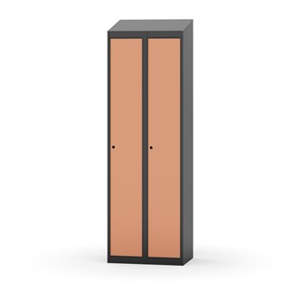 Novis garderobeskab skrå topplade 1:2 B60 cm