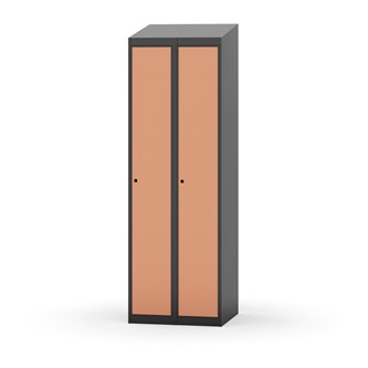Novis garderobeskab skrå topplade 1:2 B60 cm