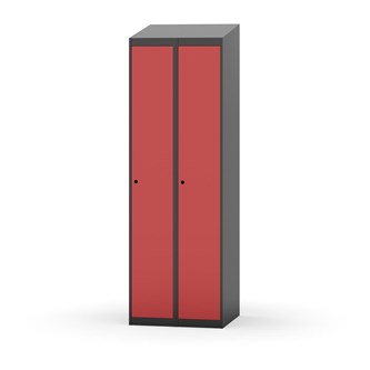 Novis garderobeskab skrå topplade 1:2 B60 cm