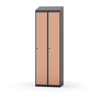 Novis garderobeskab skrå topplade 1:2 B60 cm