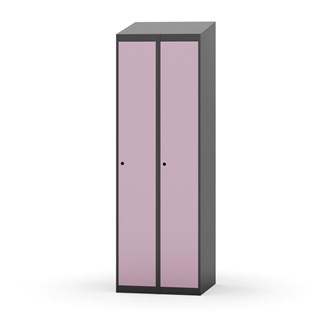 Novis garderobeskab skrå topplade 1:2 B60 cm