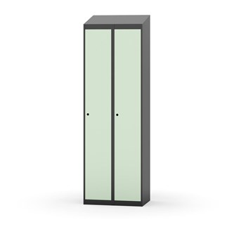 Novis garderobeskab skrå topplade 1:2 B60 cm