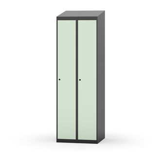 Novis garderobeskab skrå topplade 1:2 B60 cm