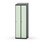 Novis garderobeskab skrå topplade 1:2 B60 cm