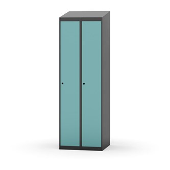 Novis garderobeskab skrå topplade 1:2 B60 cm
