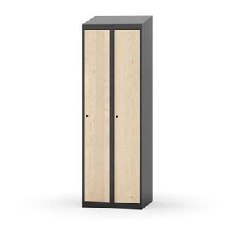 Novis garderobeskab skrå topplade 1:2 B60 cm