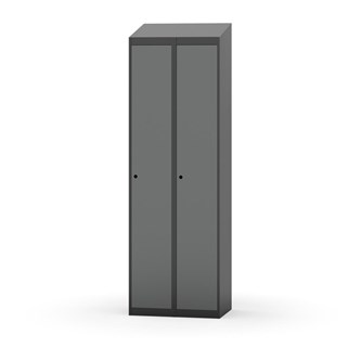 Novis garderobeskab skrå topplade 1:2 B60 cm