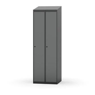 Novis garderobeskab skrå topplade 1:2 B60 cm
