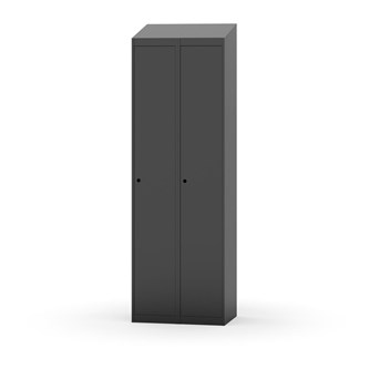 Novis garderobeskab skrå topplade 1:2 B60 cm