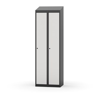Novis garderobeskab skrå topplade 1:2 B60 cm
