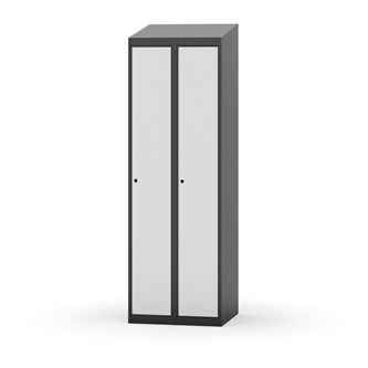 Novis garderobeskab skrå topplade 1:2 B60 cm