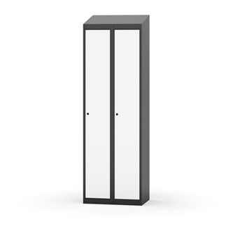 Novis garderobeskab skrå topplade 1:2 B60 cm