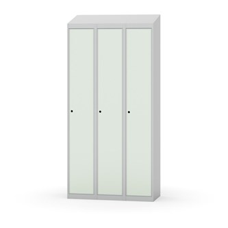 Novis garderobeskab skrå topplade 1:3 B90 cm