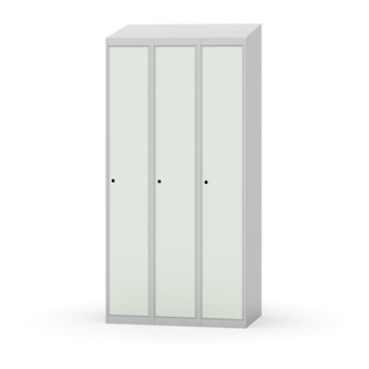 Novis garderobeskab skrå topplade 1:3 B90 cm