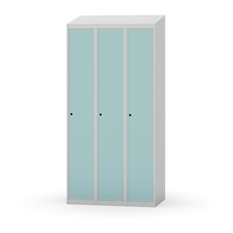 Novis garderobeskab skrå topplade 1:3 B90 cm
