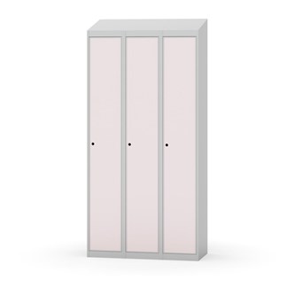 Novis garderobeskab skrå topplade 1:3 B90 cm
