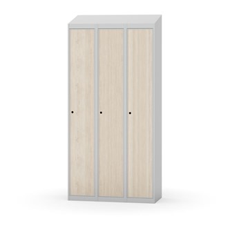 Novis garderobeskab skrå topplade 1:3 B90 cm