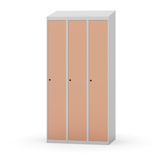 Novis garderobeskab skrå topplade 1:3 B90 cm