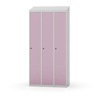 Novis garderobeskab skrå topplade 1:3 B90 cm