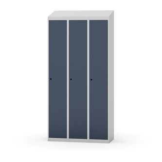 Novis garderobeskab skrå topplade 1:3 B90 cm