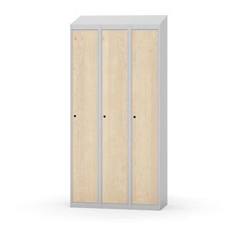 Novis garderobeskab skrå topplade 1:3 B90 cm