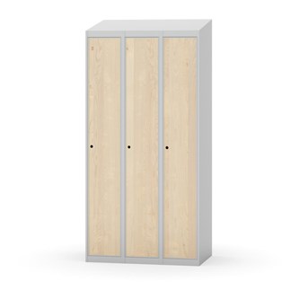 Novis garderobeskab skrå topplade 1:3 B90 cm