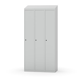 Novis garderobeskab skrå topplade 1:3 B90 cm