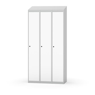 Novis garderobeskab skrå topplade 1:3 B90 cm