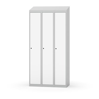 Novis garderobeskab skrå topplade 1:3 B90 cm